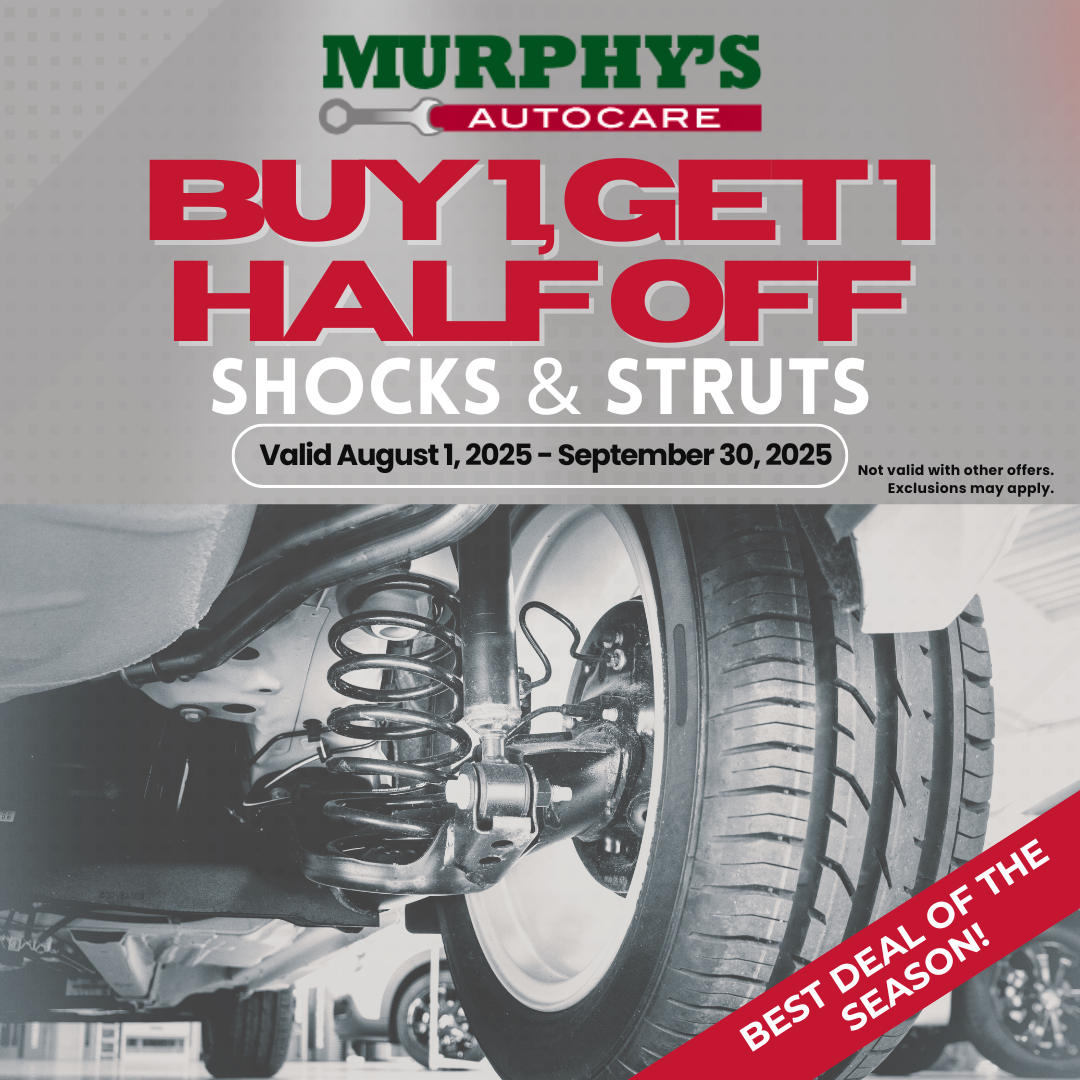 It's time for BOGO 1/2 off Shocks and Struts!  featured image
